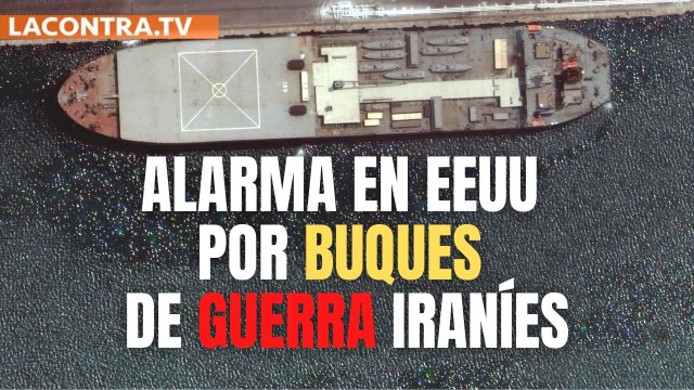 Buques de guerra iraníes con posible destino a Venezuela encienden la alarma en los Estados Unidos