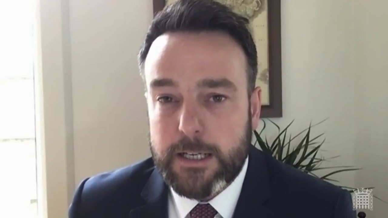 Colum Eastwood champions Derry's famous Doherty's sausages in House of Commons