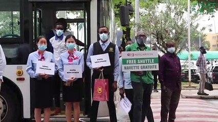 [#Reportage] Houangni Ambouroue s’assure de l’effectivité du confinement des voyageurs en provenance de l’étranger