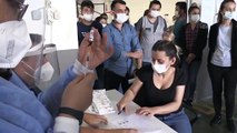 KIRKLARELİ - Trakya'da organize sanayi bölgelerinde mobil aşı uygulamasına başlandı