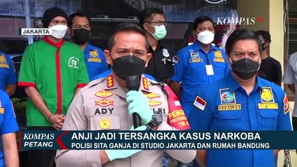 Polisi Sita Ganja Anji di Studio Jakarta dan Rumah Bandung