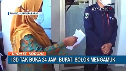 Bupati Solok Ngamuk Temukan IGD Pukesmas Tutup Jam 5 Sore