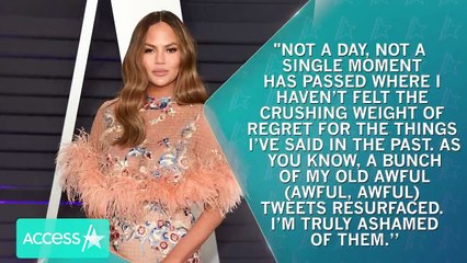 Скачать видео: Chrissy Teigen Apologizes For Past Bullying Tweets