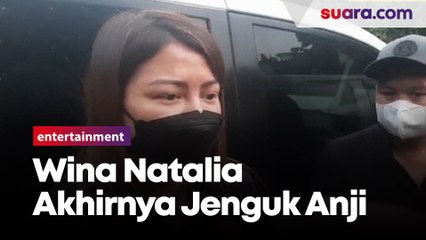 Wina Natalia Akhirnya Jenguk Anji di Polres Metro Jakarta Barat