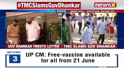 WB Guv Slams Didi Over Post Poll Violence Accuses Her Of Being Silent NewsX