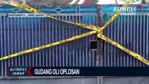 Mabes Polri Segel Gudang Yang Diduga Tempat Oli Oplosan