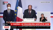 Coronavirus: Le Premier ministre Jean Castex annonce la levée du couvre-feu à 23h dès ce dimanche - Fin du masque obligatoire à l'extérieur dès demain, sauf dans certains cas