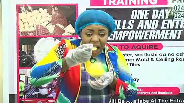 Yensua Ade: Preparing homemade Mango smoothie - Badwam on Adom TV (16-6-21)