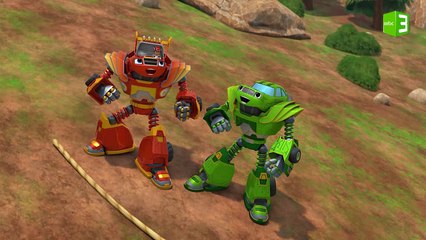 بليز وبيكل يدمران كرة اللحم الضخمة