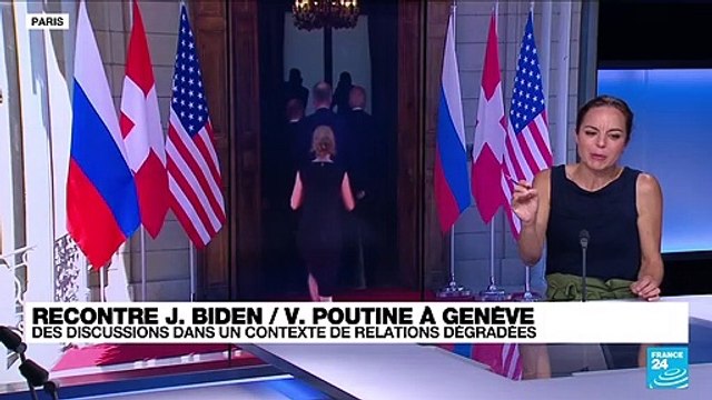 Rencontre Biden / Poutine : des discussions dans un contexte de relations dégradées