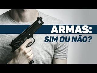 Maior parte dos brasileiros é contra flexibilização das armas