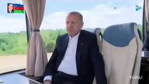 Emine Erdoğan Aliyev'e Ermeni esirleri sordu: Hadi bakalım inşallah, peyder pey