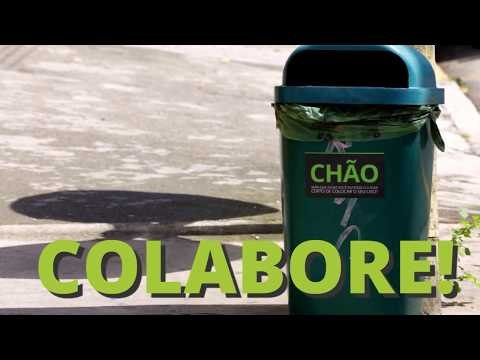 Chão não é lugar de lixo