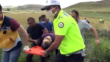 YOZGAT - Trafik kazası: 1 ölü, 1 yaralı