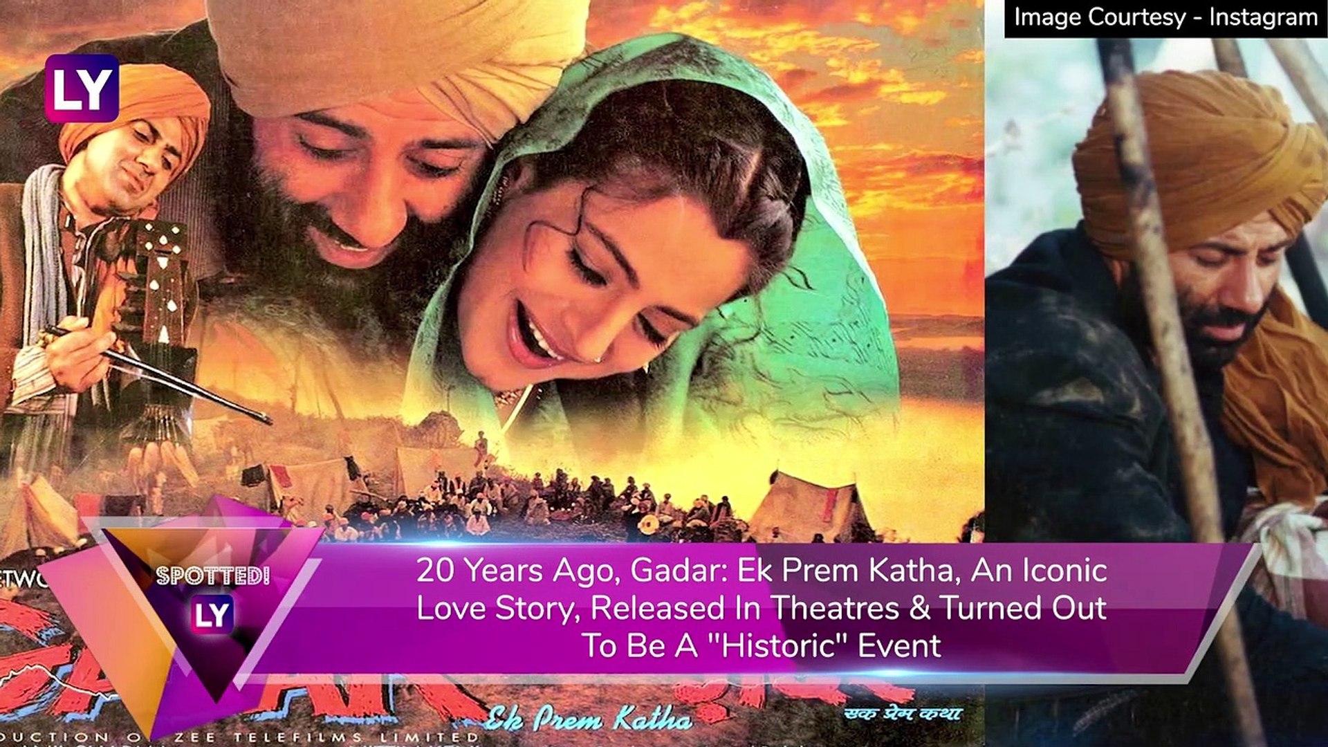 Gadar Ek Prem Katha Lagaan Mark 20 Years Sunny Deol Thanks Fans Aamir Khan Lagaan Team s Reunion On Zoom