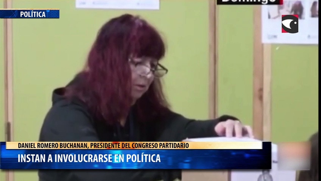 Instan a involucrarse en política