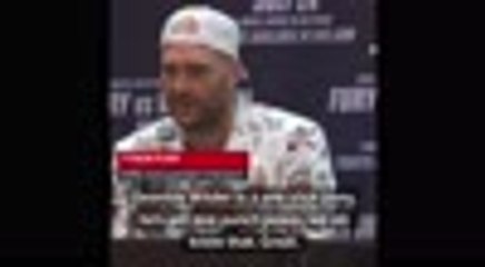 Descargar video: Fury promises to 'run over' Wilder