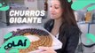 Churros de 3 metros é sensação em doceria de São Paulo #Colaí