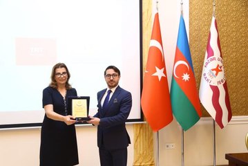 Azerbaycan'dan AA ve TRT'ye ödül