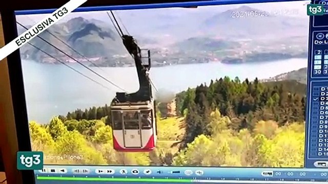La tragedia di Mottarone filmata dalle telecamere di videosorveglianza, nel video il momento della caduta della cabina dalla funivia