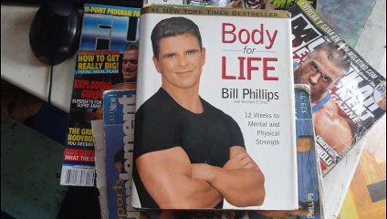 Body for Life by Bill Phillips. (Page 2, in English)