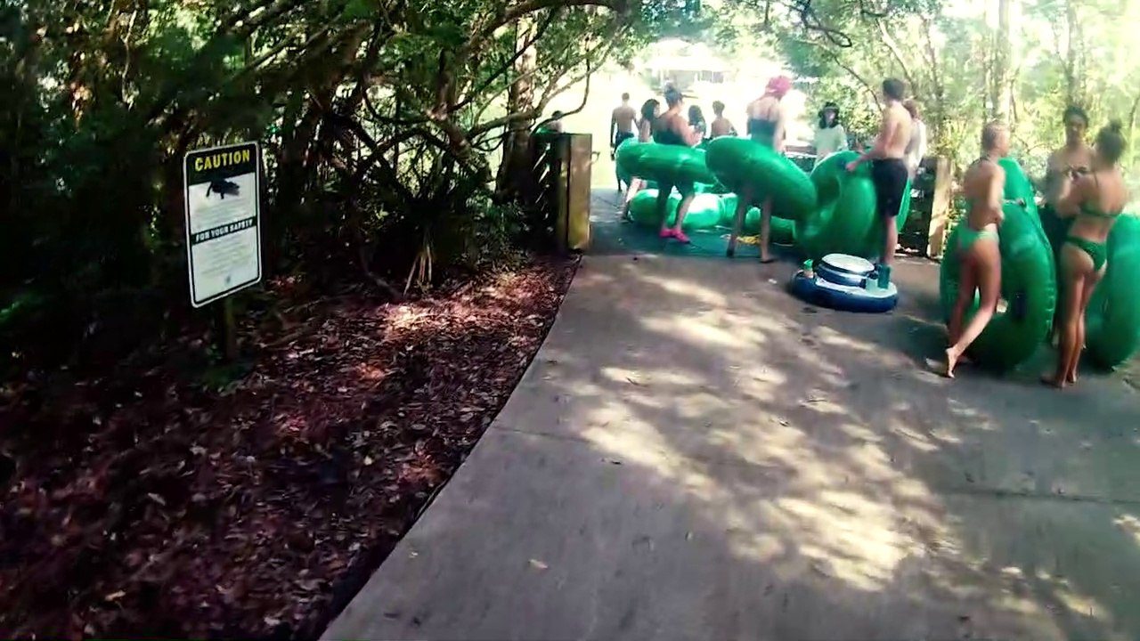 Tube Ride POV Down The Rainbow River (Dunnellon, FL) - 720P HD Travel VLOG Video & Review