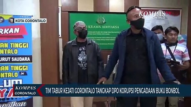 Tim Tabur Kejati Gorontalo Tangkap DPO Korupsi Pengadaan Buku Bone Bolango