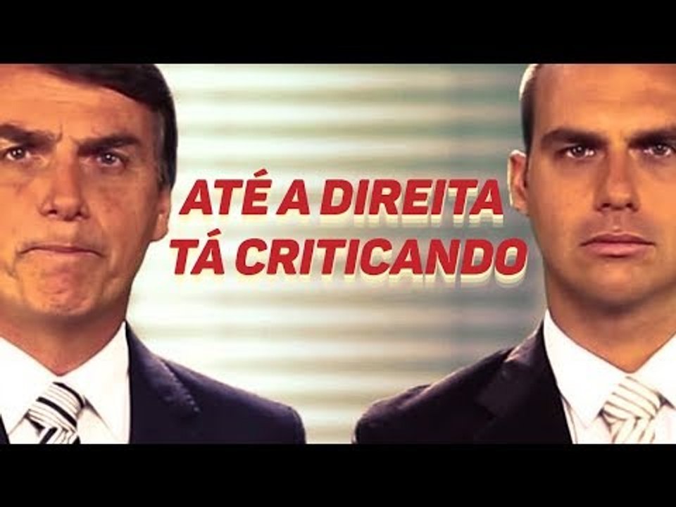 Bolsonaro dá tiro no pé ao nomear Eduardo para embaixada