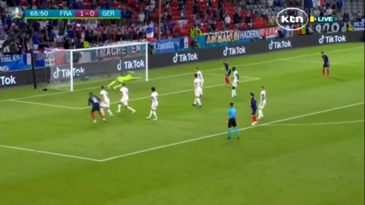 Kylian Mbappé disallowed  goal vs Germany