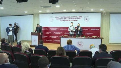 Devlet korumasındaki 890 gencin kamu kurum ve kuruluşlarına ataması yapıldı