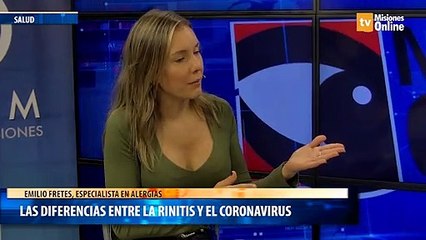 Las diferencias entre la rinitis y el coronavirus