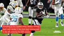 Josh Jacobs Named Top-Ten Running Back in NFL