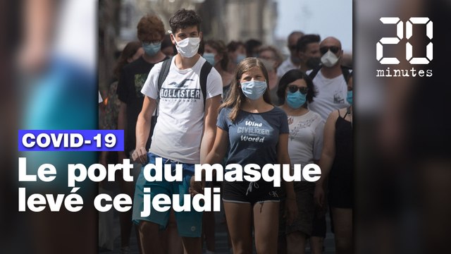 Coronavirus: Le port du masque en extérieur levé dès jeudi, le couvre-feu dès dimanche