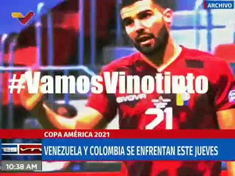 Deportes VTV 16JUN2021 | Copa América: La Vinotinto buscará su primera victoria ante Colombia