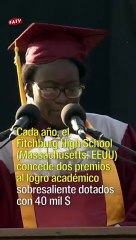 Toda una lección de generosidad.