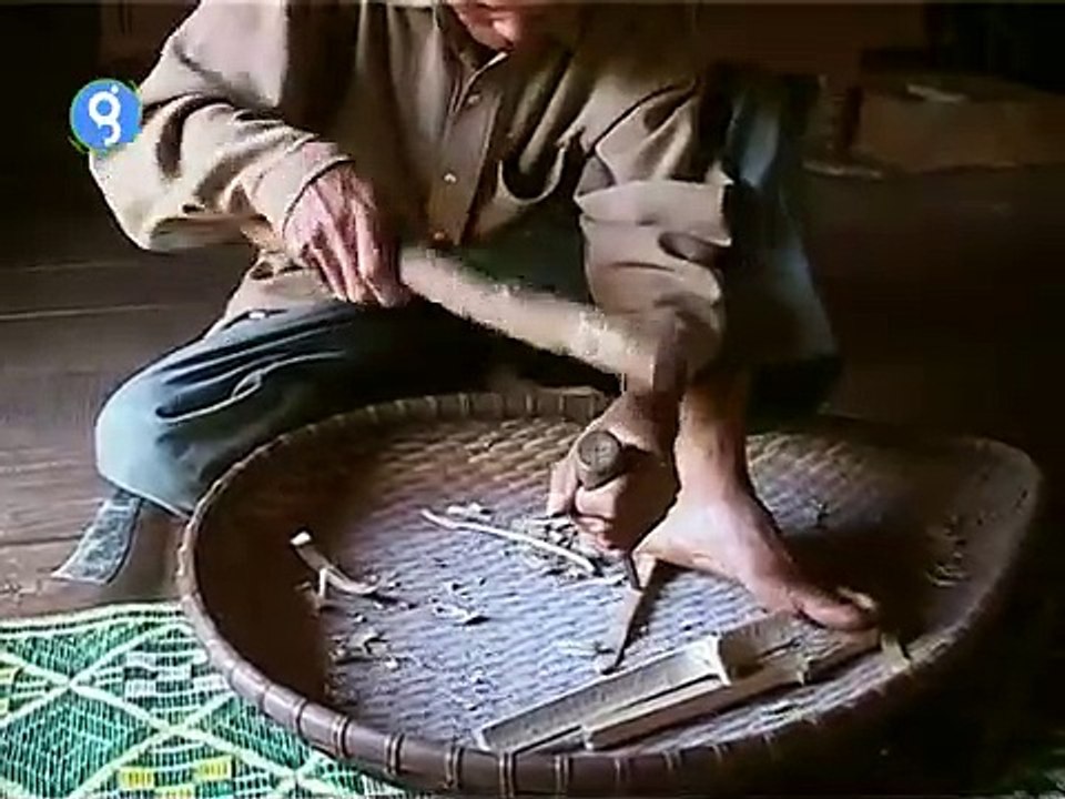 Making Of A Bamboo Jew'S Harp - Êdê - Vietnam