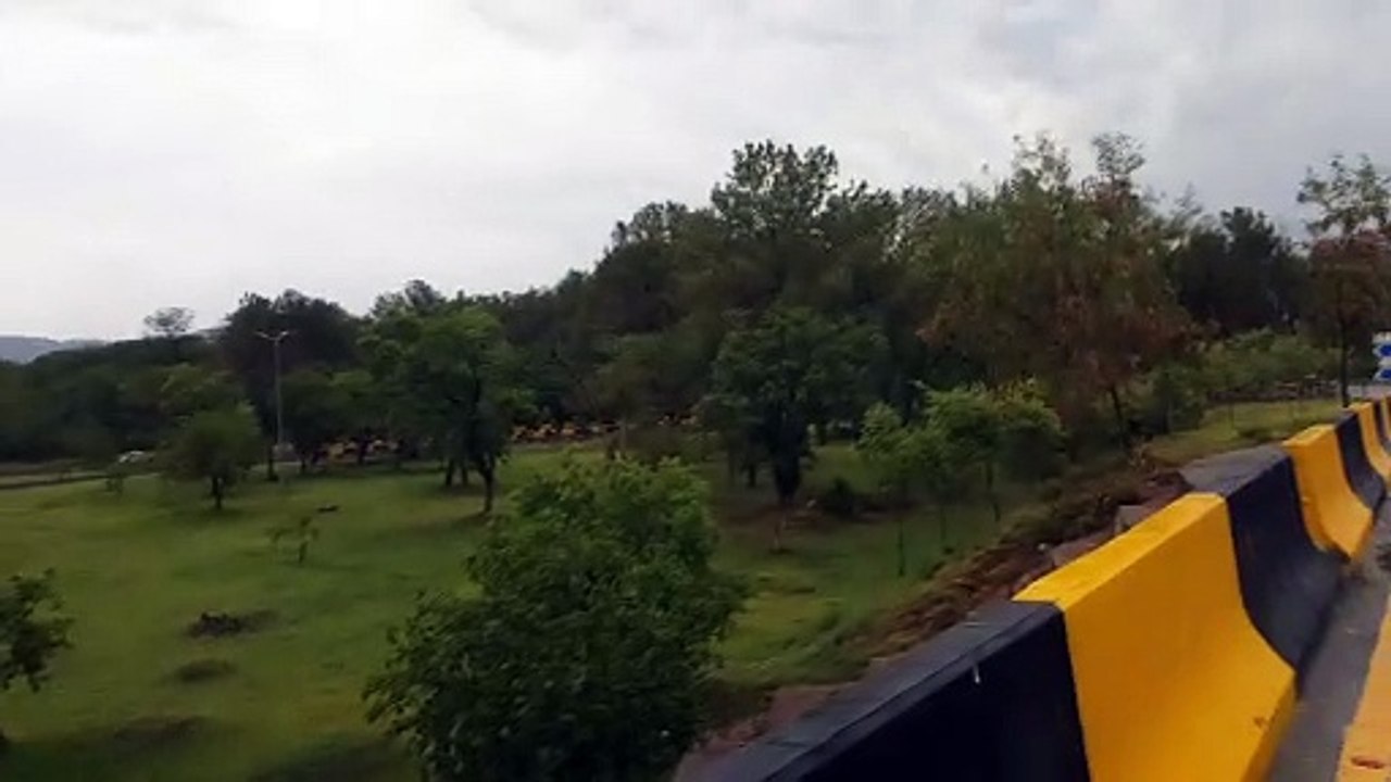 Rainy and Cool weather in Islamabad