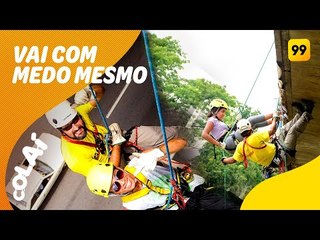 Rapel na Ponte do Sumaré em SP: vai encarar? #Colaí99