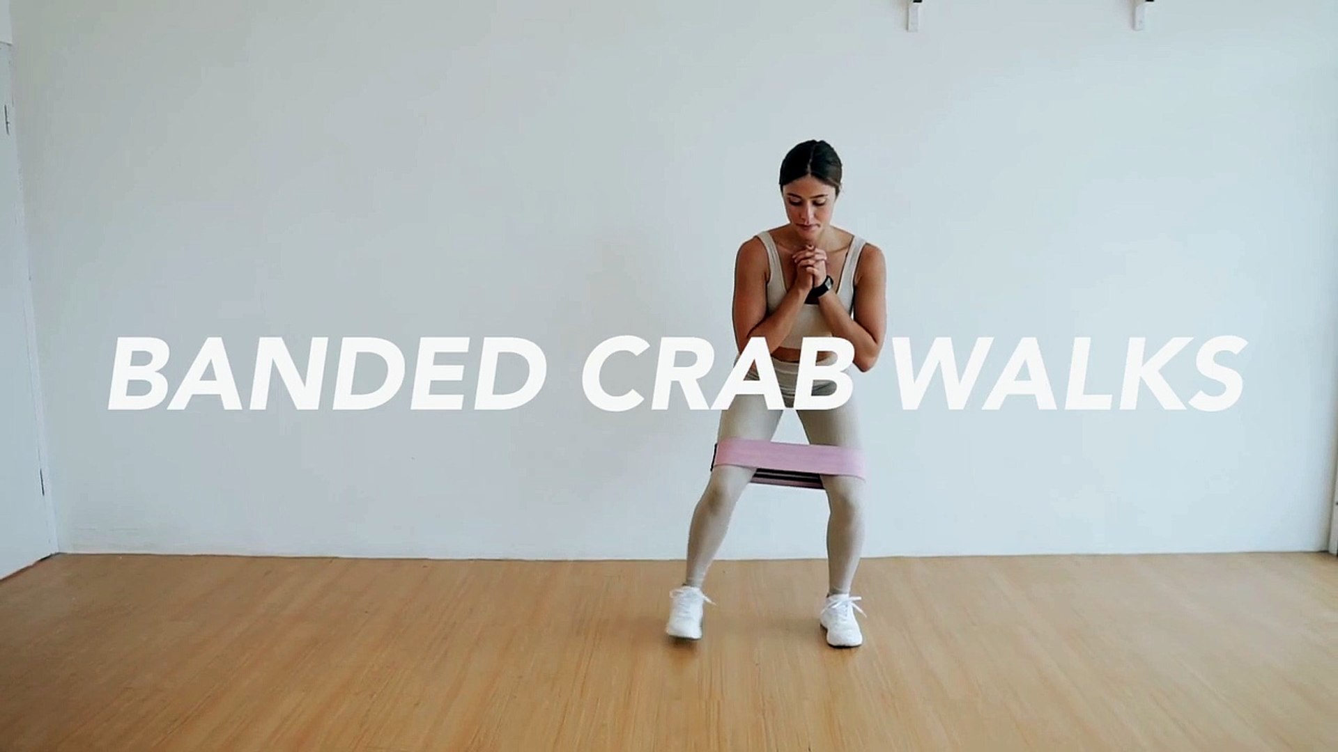 Banded crab walk exercise hotsell