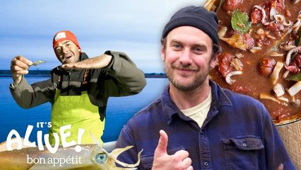 Brad Goes Squid Fishing