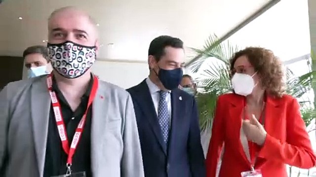 Moreno anuncia la tramitación de 75 millones en ayudas para 357.000 trabajadores afectados por ERTE