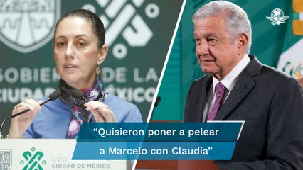 Apoyo total y respaldo a Claudia Sheinbaum: AMLO previo a presentación de peritaje de la Línea 12