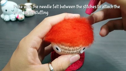 Amigurumi | Ponyo Crochet + Needle Felting