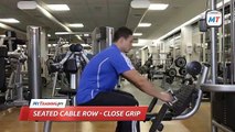 Seated Cable Row Close grip
