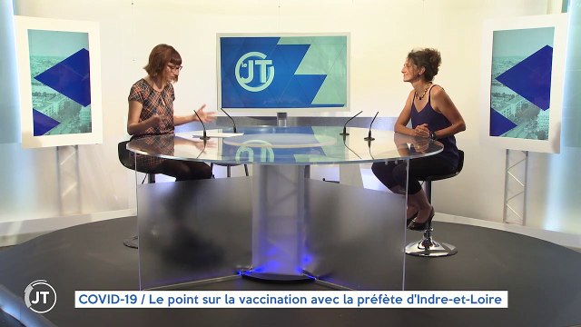 COVID 19 / Le point sur la vaccination avec la préfète d'Indre-et-Loire