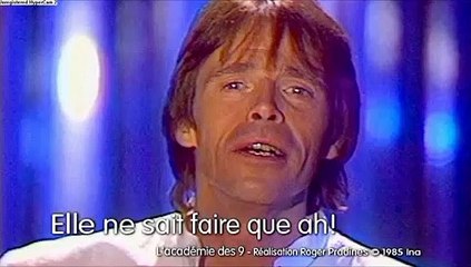 Pierre Bachelet - Elle ne sait faire que ah