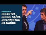 AO VIVO - Coletiva do Planalto sobre a saída do ministro da Saúde Nelson Teich