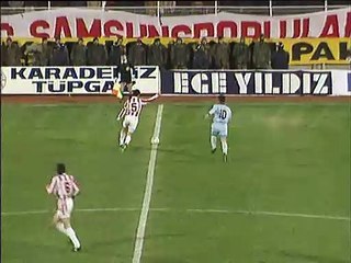 Samsunspor 0-1 Trabzonspor 23.01.1996 - 1995-1996 Turkish Cup Quarter Final 1st Leg