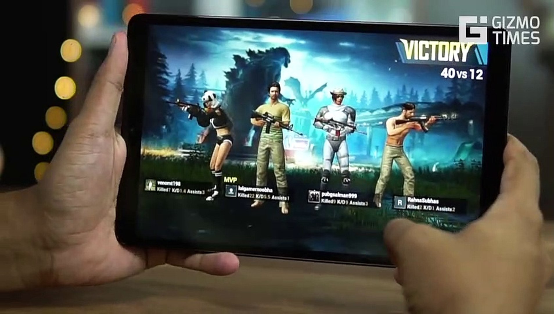Samsung Galaxy Tab A 10.1 2019 Gaming Review, Pubg Mobile, Asphalt 9 Gaming  Performance Test - video Dailymotion