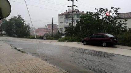 Tokat’ta sağanak yağış etkili oldu